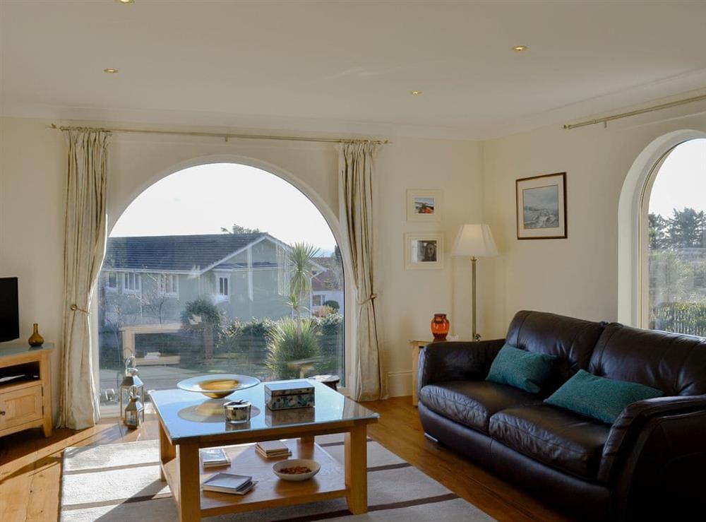 Light and airy living room at Seaward in Portpatrick, near Stranraer, Dumfries & Galloway, Wigtownshire