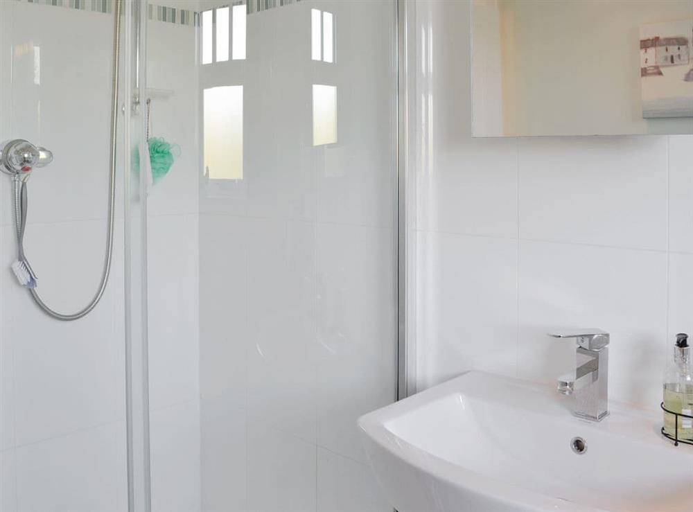 Shower room at Seaward in Portpatrick, near Stranraer, Dumfries & Galloway, Wigtownshire
