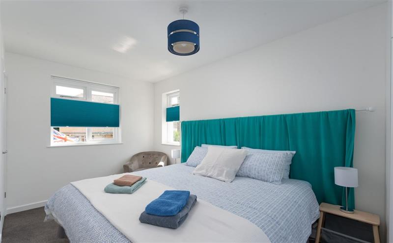 This is a bedroom at Seaweed, Combe Martin, Ilfracombe