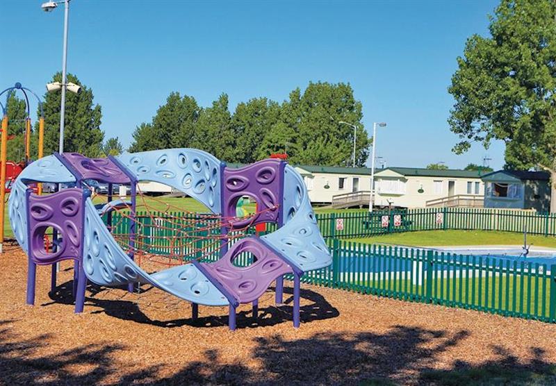 Children’s play area at Seawick Holiday Village in , Essex