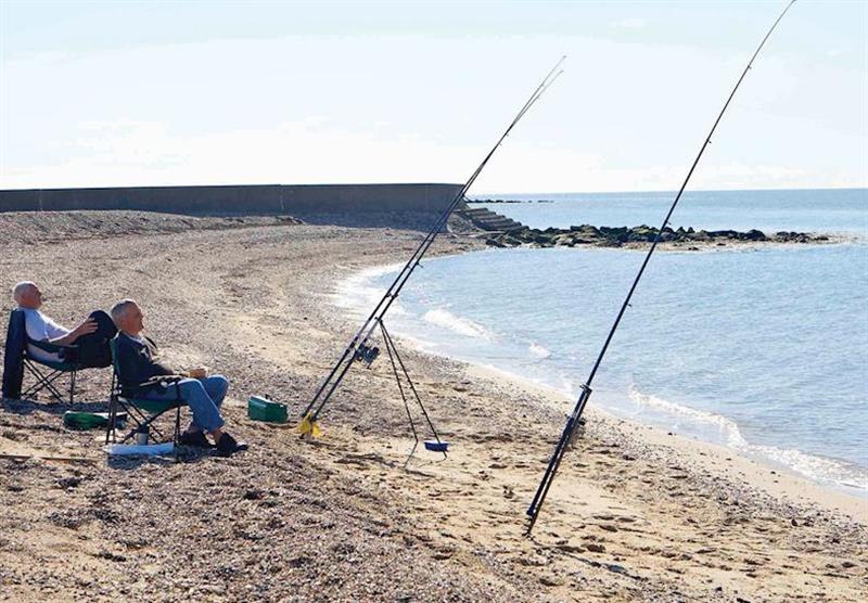 St Osyth beach fishing at Seawick St Osyth in St Osyth, Clacton-on-Sea, Essex