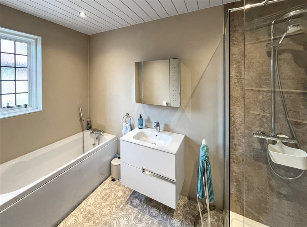 Bathroom at Seawinds 2A in Colwyn Bay, Clwyd