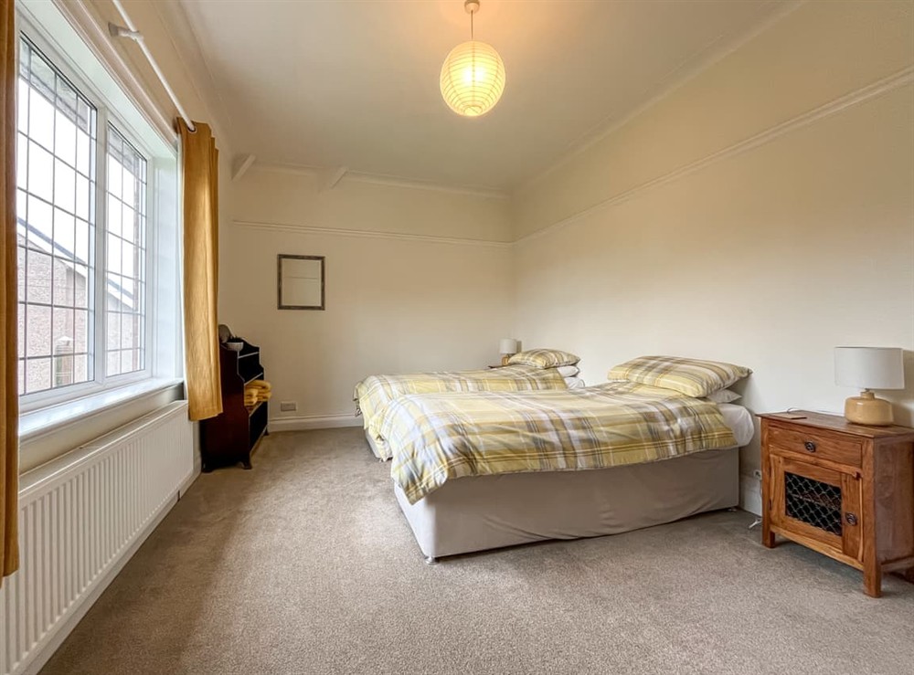 Twin bedroom at Seawinds 2A in Colwyn Bay, Clwyd