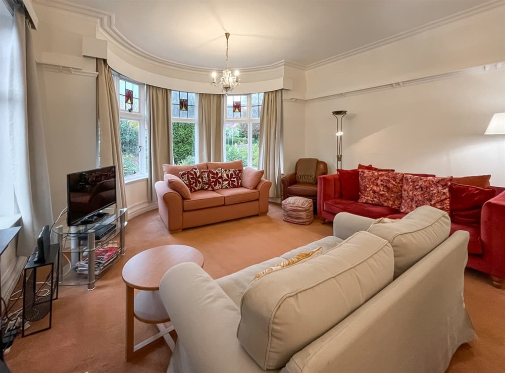 Living area at Seawinds in Colwyn Bay, Clwyd