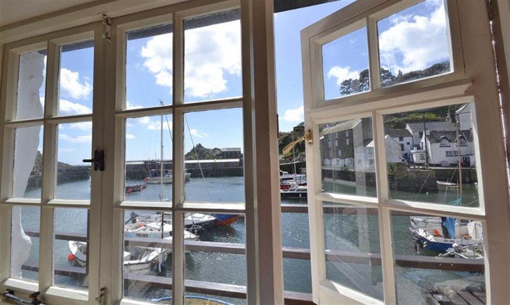 More of those lovely views from the lounge window at Seawinds in Polperro