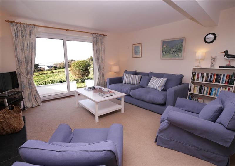 Enjoy the living room at Seaworthy, Daymer Bay