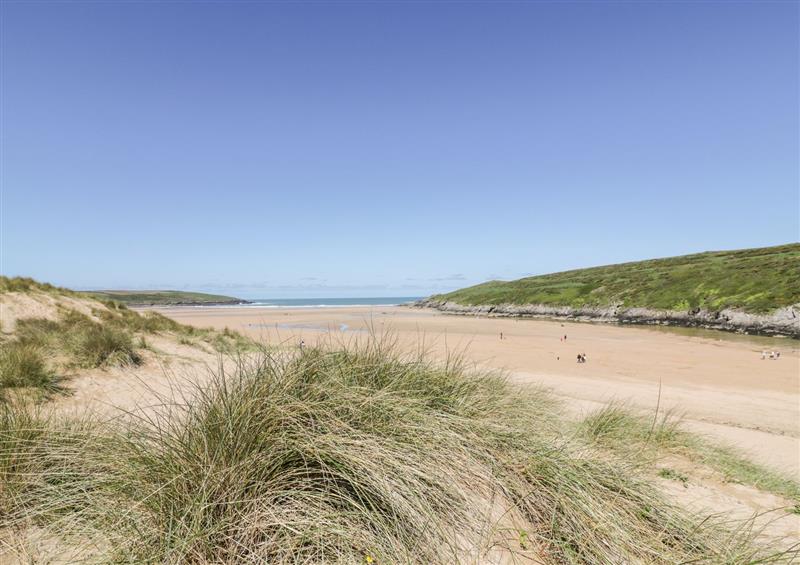 The setting at Seawynds, Crantock