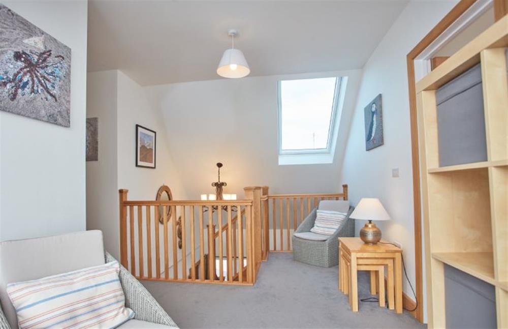 First floor: Large communal landing with seating area at Seawynds, Trelights Near Port Isaac