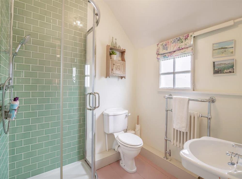 Shower room at Secret Cottage in Kimbolton, Cambridgeshire