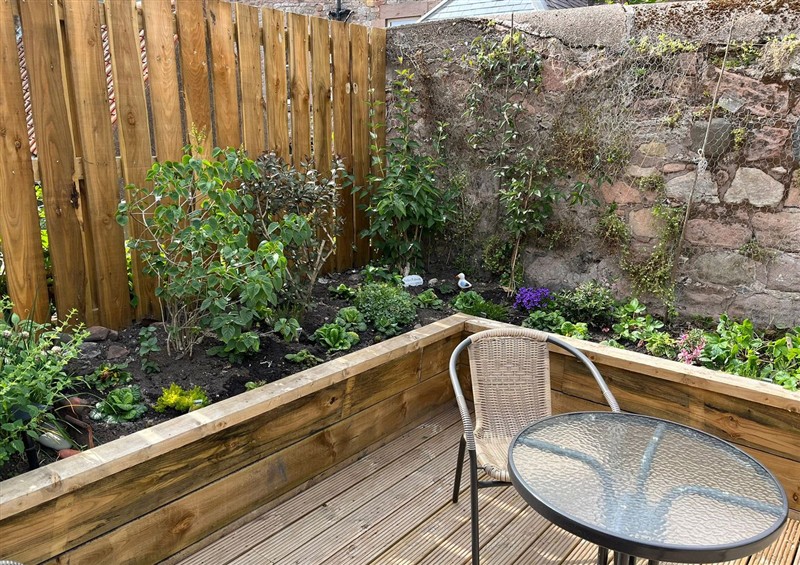 Enjoy the garden at Secret Garden @ 7, Berwick-Upon-Tweed