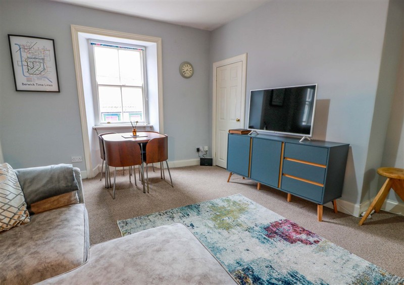 The living area at Secret Garden @ 7, Berwick-Upon-Tweed