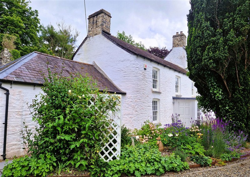 Outside Secret Garden Cottage at Secret Garden Cottage, Ciliau Aeron near Aberaeron