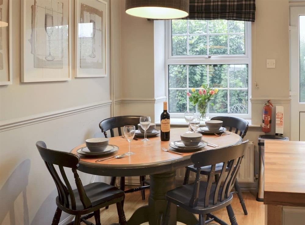 Dining Area at Secret View Cottage in Terrington, near Claxton, York, North Yorkshire