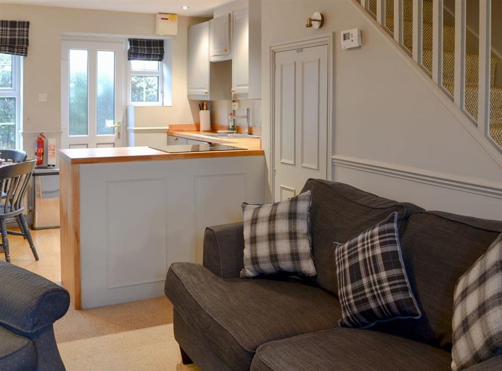 Living area at Secret View Cottage in Terrington, near Claxton, York, North Yorkshire