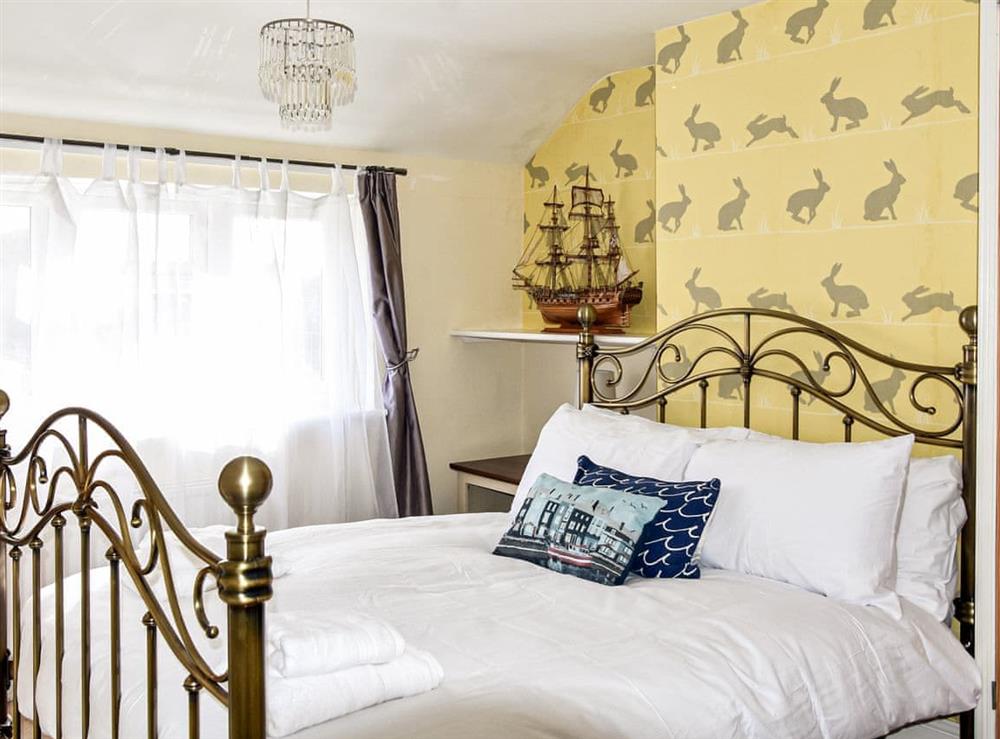 Double bedroom at Selkie Cottage in Corton, Lowestoft, Suffolk