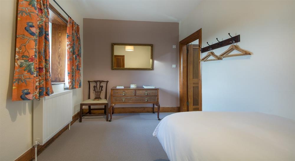 The single bedroom at Selworthy Farmhouse in Holnicote, Somerset