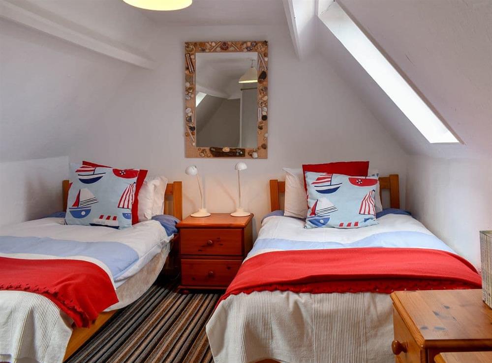 Twin bedroom at September Cottage in Wells-next-the-Sea, Norfolk