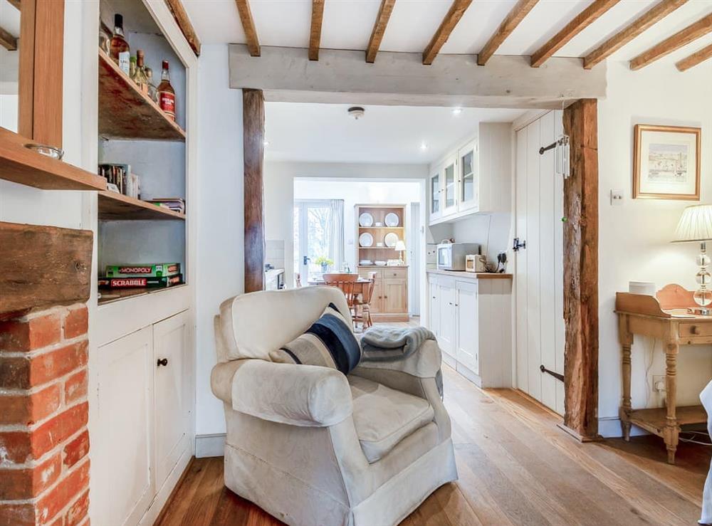 Living area at September Cottage in Wenhasten, near Halesworth, Suffolk