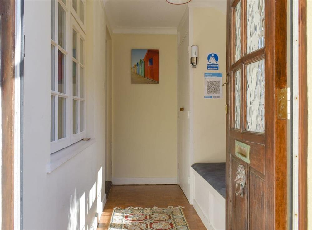 Entrance porchway at September Cottage in Weymouth, Dorset
