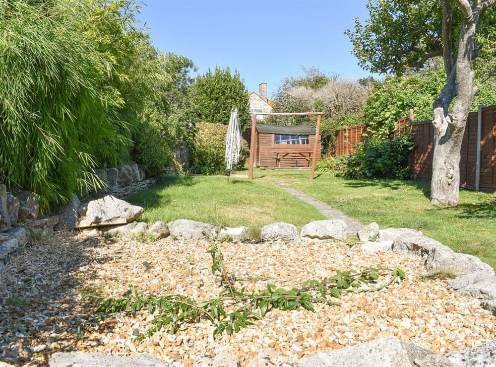 Garden at September Cottage in Weymouth, Dorset