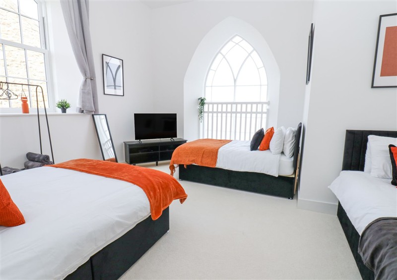 A bedroom in Seraphim House at Seraphim House, St Johns Chapel