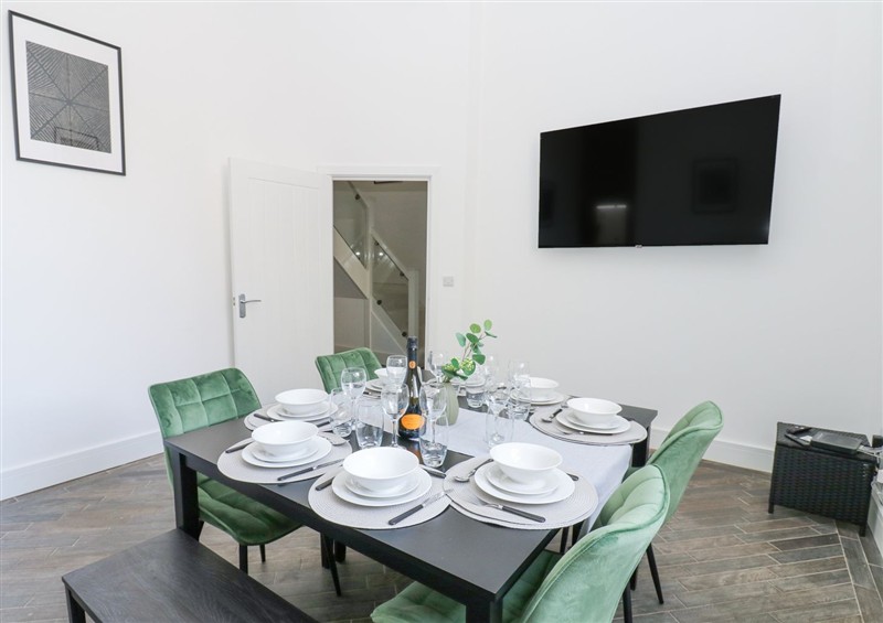This is the dining room at Seraphim House, St Johns Chapel