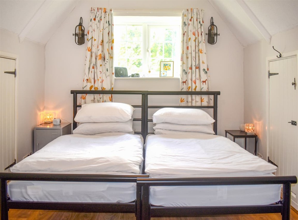 Double bedroom at Serendipity in Dowland, Devon