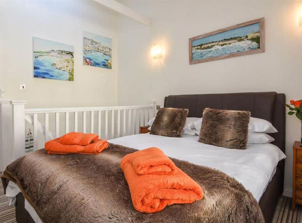 Double bedroom at Serendipity in Fowey, Cornwall