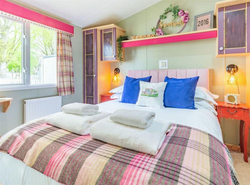 Double bedroom at Serendipity in Sutton-on-the-Forest near York, North Yorkshire