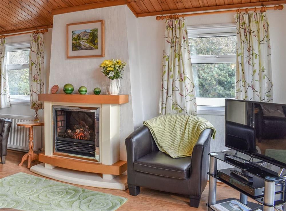 Living area at Serenity in Haverigg, near Millom, Cumbria