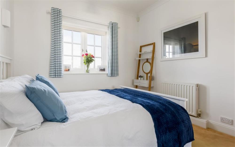 One of the bedrooms at Serenity in Milford On Sea