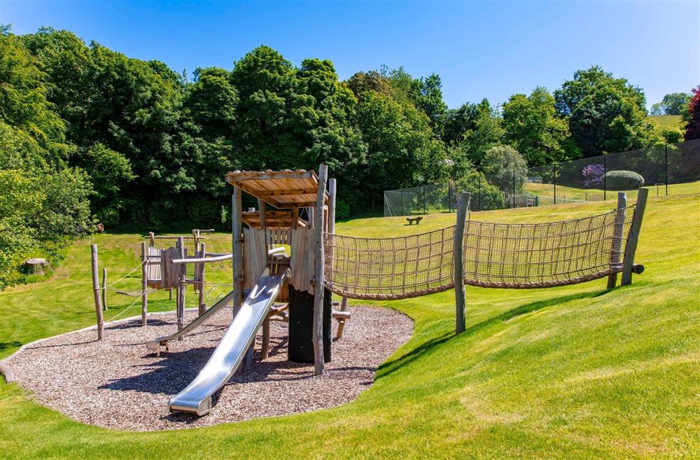 The outdoor play area