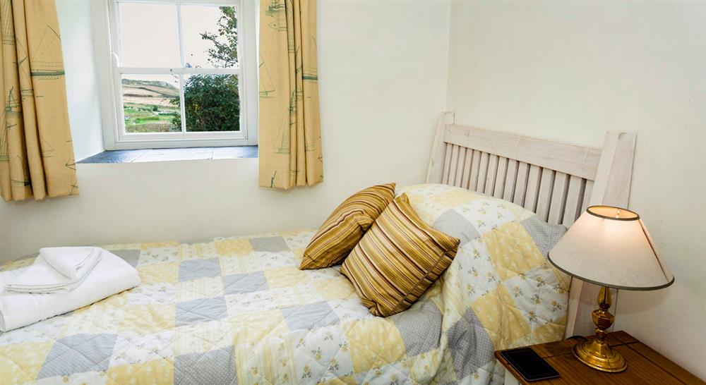 The single bedroom at Serpentine in Helston, Cornwall
