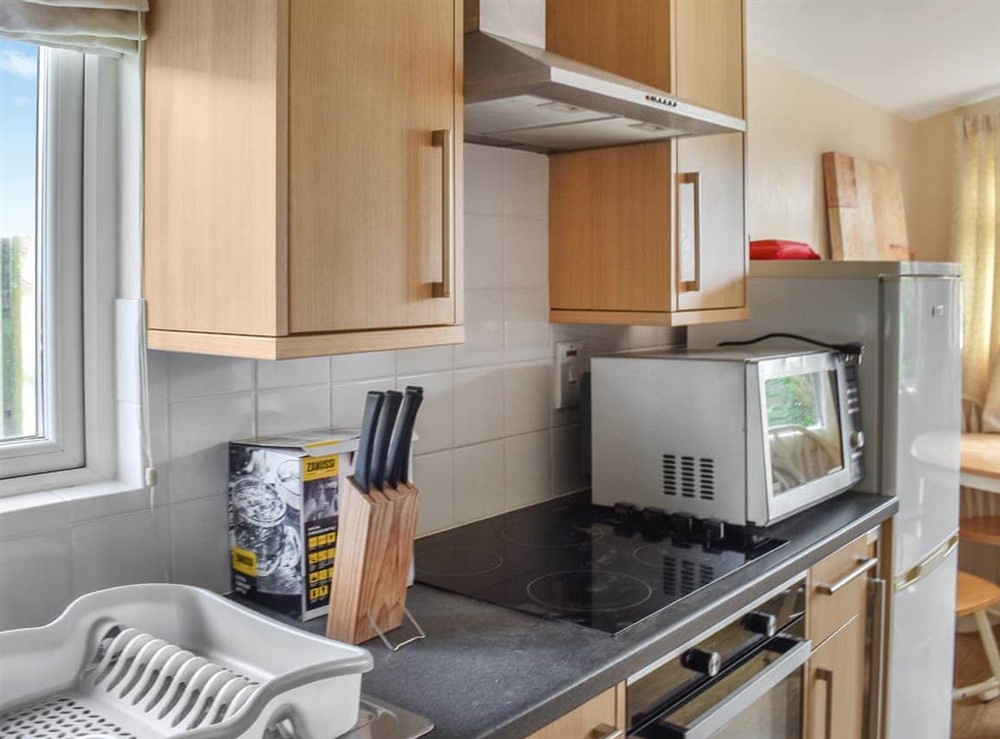 Kitchen at Seven Bays Retreat in Padstow, Cornwall