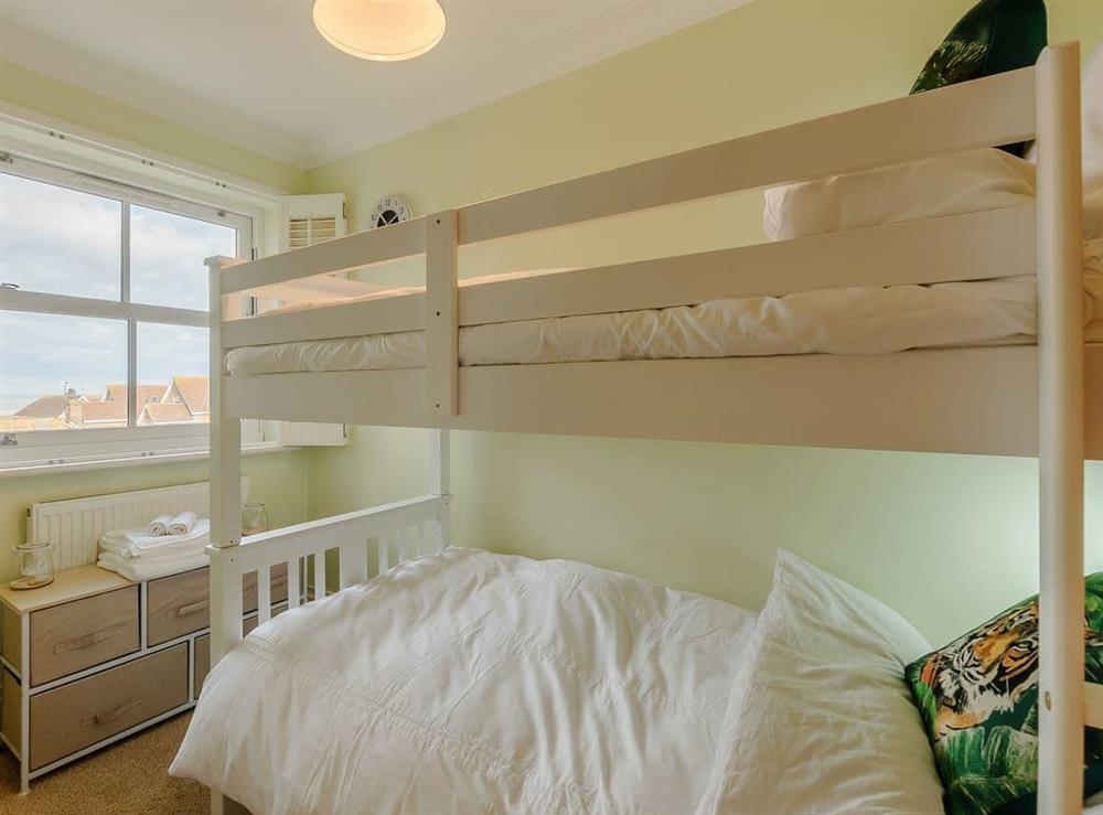 Bunk bedroom at Seven Seas in Broadstairs, Kent