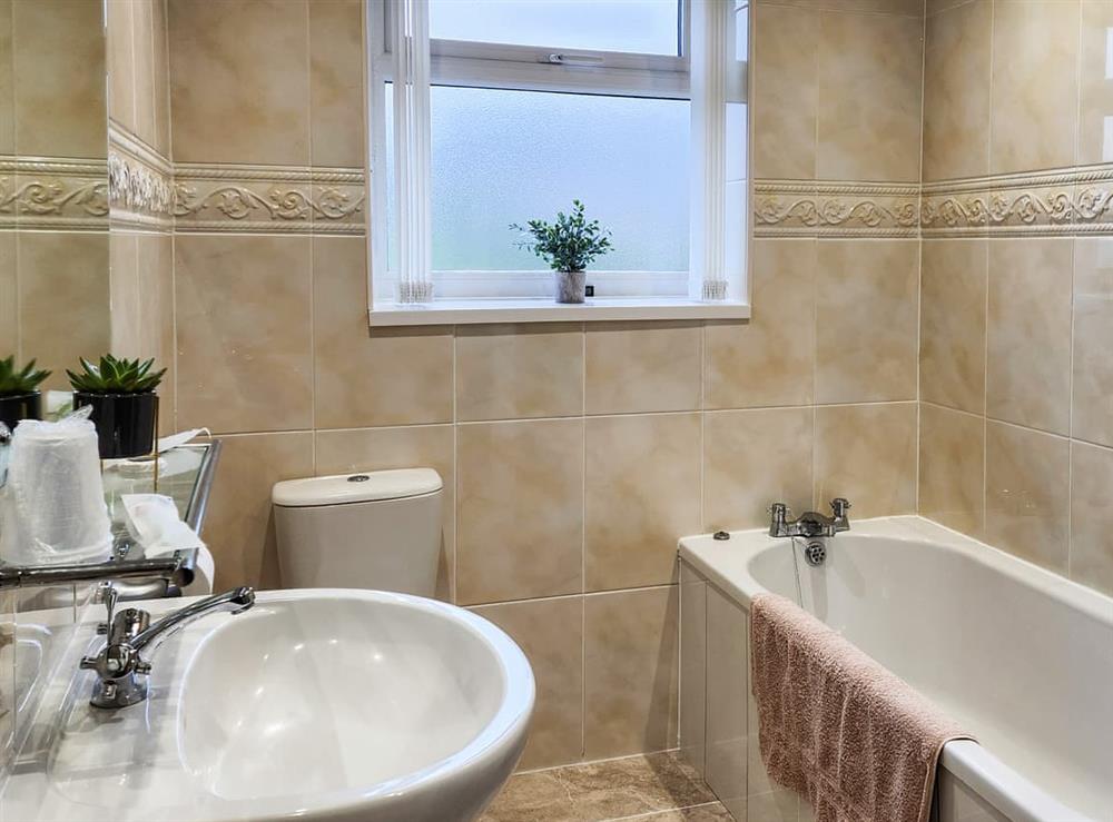 Bathroom at Seven Seasons in Plains, near Glasgow, Lanarkshire