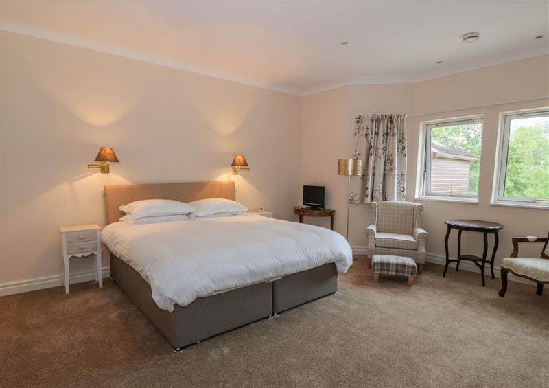 Double bedroom at Sevenacres, Ednam near Kelso, Roxburghshire