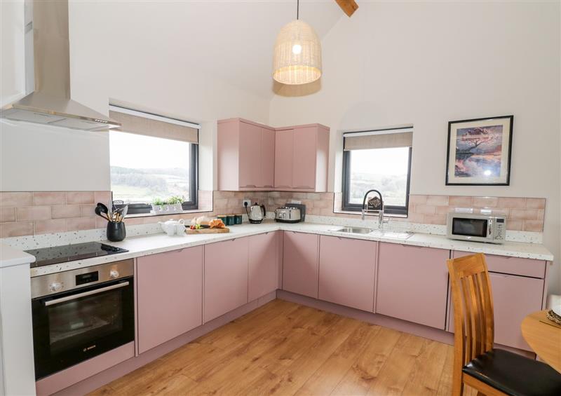 The kitchen at Sevenwoods View, Longhope
