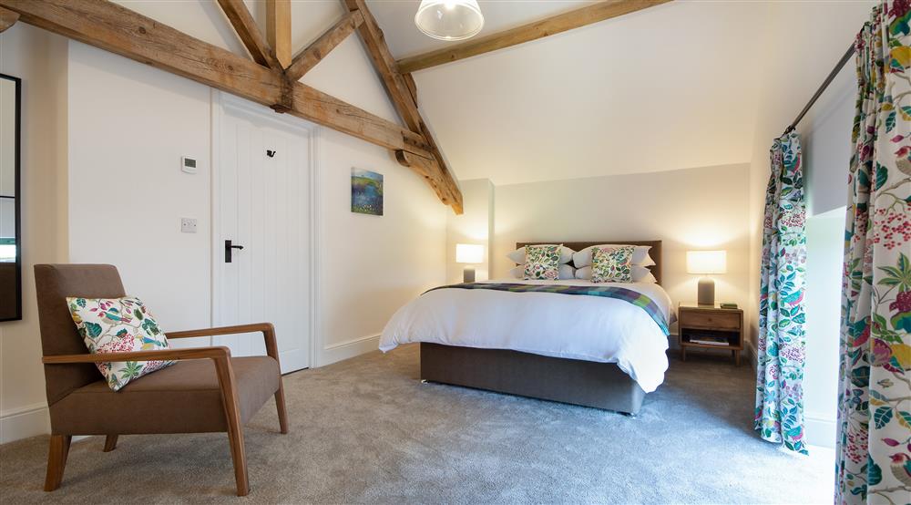The king bedroom at Severn Barn in Shrewsbury, Shropshire