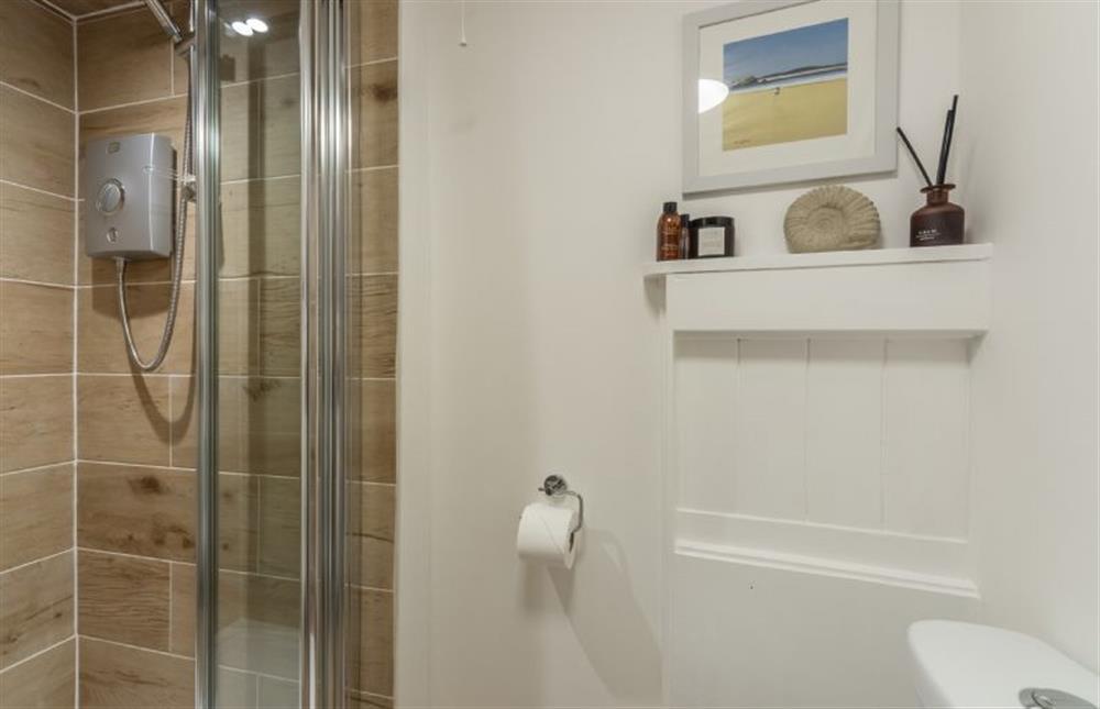 First floor: Shower room (photo 2) at Sextons Yard Cottage, Docking near Kings Lynn