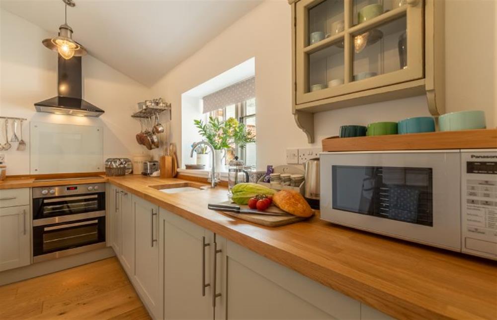 Ground floor: Kitchen is modern and well-equipped at Sextons Yard Cottage, Docking near Kings Lynn