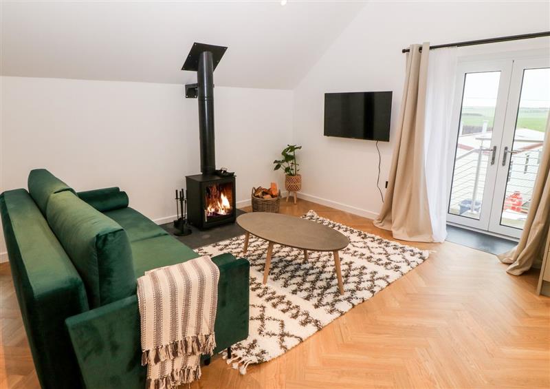 Enjoy the living room at Sgubor, Dothan near Llangefni