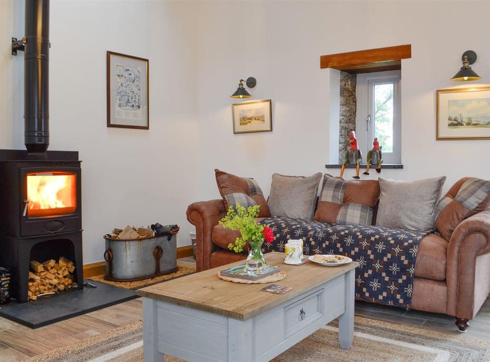 Living area (photo 2) at Sgubor Llwyndu in Betws, near Ammanford, Dyfed
