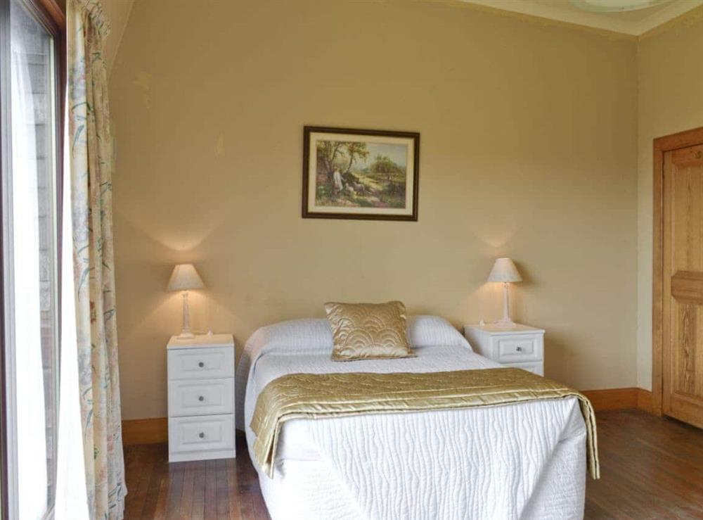 Double bedroom at Sgurr Mor Lodge in Balmacara, By Kyle of Lochalsh, Ross-shire., Ross-Shire