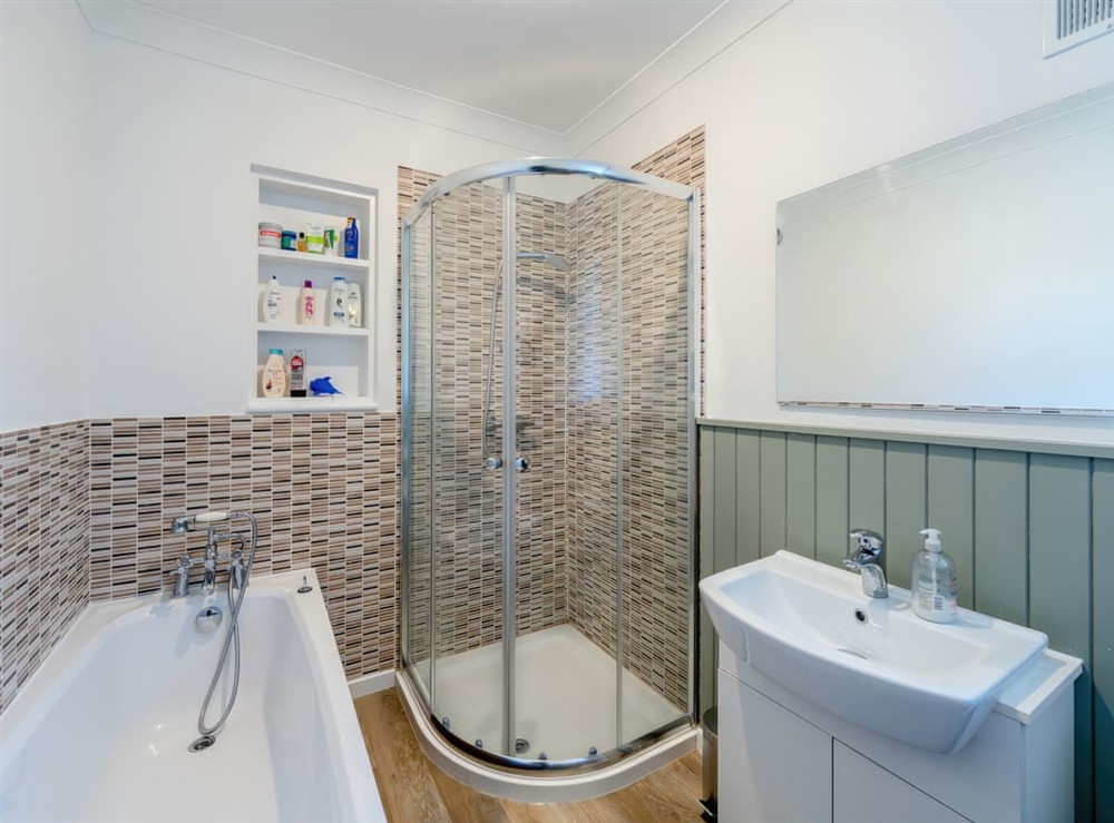 Bathroom at Shackleton in Bransgore, near Christchurch, Hampshire