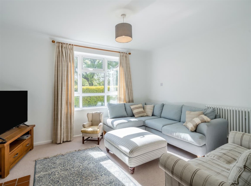 Living room at Shackleton in Bransgore, near Christchurch, Hampshire