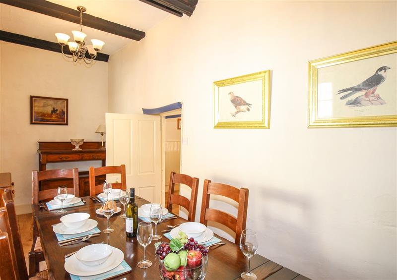 The dining room at Shadrack Dairy Farm, Burton Bradstock