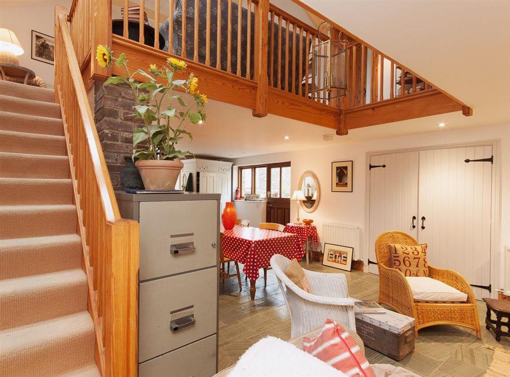 Open plan living space (photo 2) at Shadycombe Lodge in Salcombe, Devon