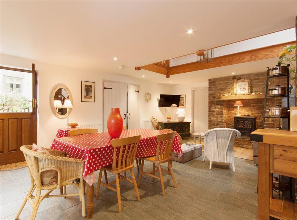 Open plan living space (photo 4) at Shadycombe Lodge in Salcombe, Devon
