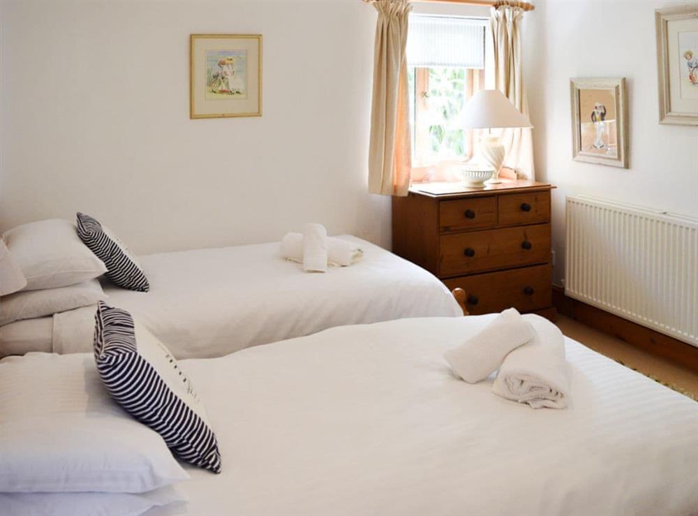 Twin bedroom (photo 4) at Shadycombe Lodge in Salcombe, Devon